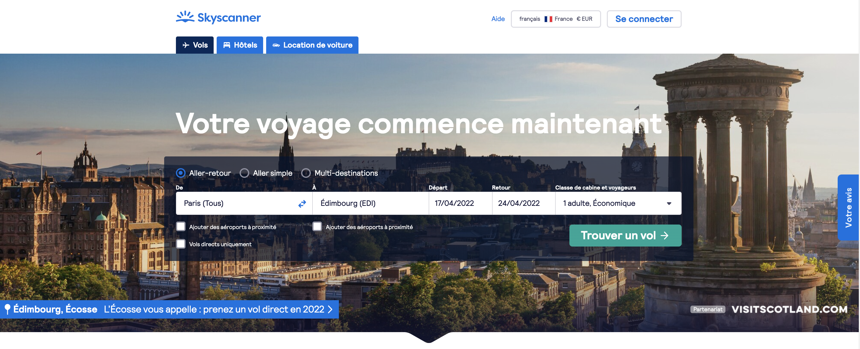 Homepage - French